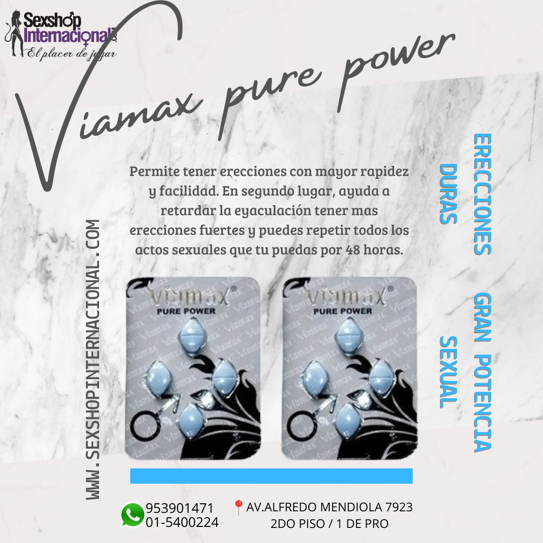 Viamax Pure Power SEXSHOP LOS OLIVOS
